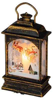 Новогодний декоративный светильник Новогодние истории, динам. свет, 7*4*13 см, 1 LED ENIN-HW
