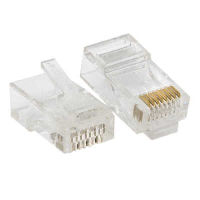 Коннектор RJ-45 TERACOM PRO неэкранированный 8P8C 30мкд Cat.6 универсальный (упак.20шт)