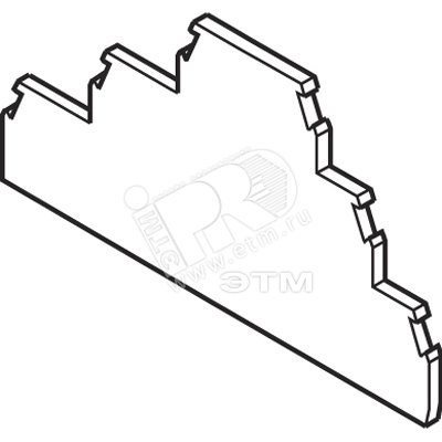 Изолятор торцевой для D2.5/6.D FED3E