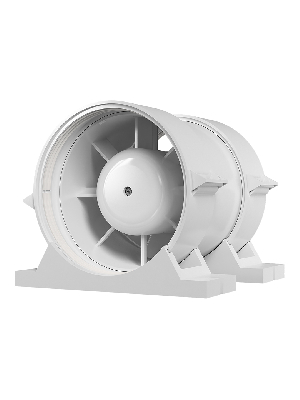 Вентилятор осевой канальный приточно-вытяжной с крепежным комплектом D100