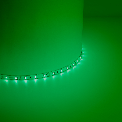 Лента светодиодная LEDх60/м 5м 4.8w/m 12в IP65 зеленый