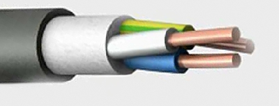 Кабель силовой ППГнг(А)-HF 3х2,5 ок (N,PE) - 0,66 кВ ТРТС