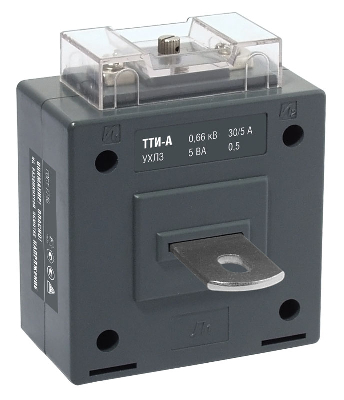 Трансформатор тока ТТИ-А 1000/5А с шиной 5ВА класс точности 0.5