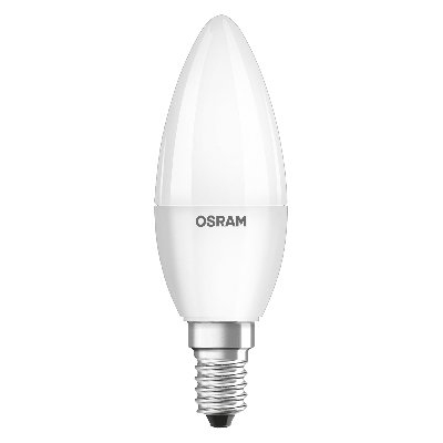 Лампа светодиодная LED Antibacterial Свеча 5,5Вт (замена 50 Вт), 470Лм, 2700 К, цоколь E14 OSRAM