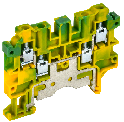 Колодка клеммная CTS-MC-PEN земля 4 вывода 4мм2 IEK