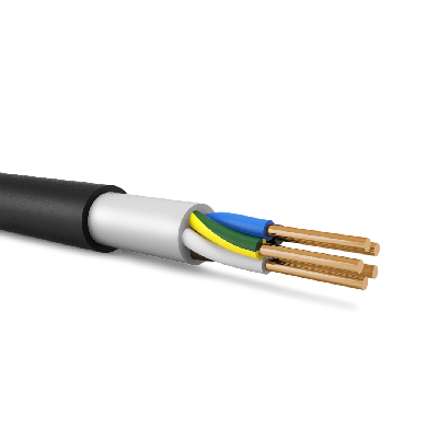 Кабель силовой ВВГнг(А)-LS 5х4ок(N, PE)-0.66 однопроволочный