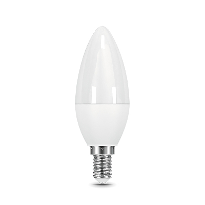 Лампа светодиодная LED 7 Вт 590 Лм 4100К белая Е14 Свеча диммируемая Black Gauss