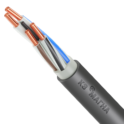 Кабель силовой ВВГ нг (А) LS 4х10-ок-06ТРТС однопроволочный