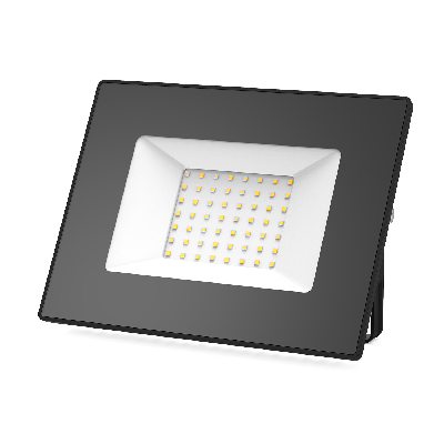 Прожектор светодиодный ДО-50 Вт 4450 Лм 3000К IP65 200-240 В черный LED Elementary Gauss