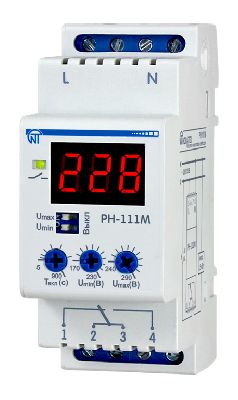 Реле напряжения РН-111М 16А