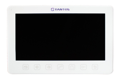 Монитор видеодомофона цв  TFT LCD 7  сенсорные кнопки hands-free 2 вх.