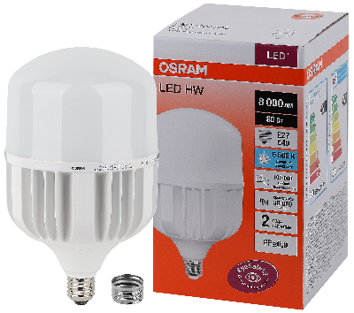 Лампа светодиодная LED HW 80Вт E27/E40 (замена 800Вт) холодный белый OSRAM