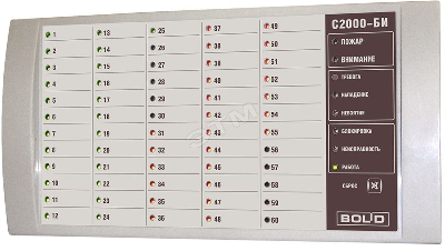 Блок индикации С2000-БИ SMD для 60 разделов