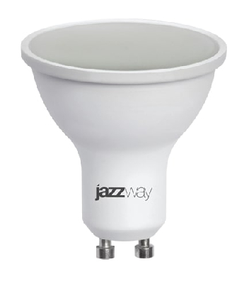 Лампа светодиодная LED 9w GU10 4000K Jazzway