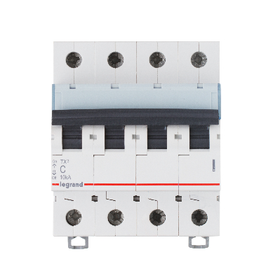Выключатель автоматический четырехполюсный 6А C TX3 6kA/10kA
