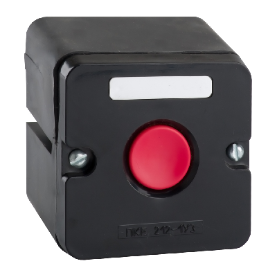 Пост кнопочный ПКЕ 222-1-У2-IP54- (красная кнопка)