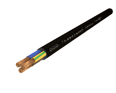 Провод ПВС 2х1.0+1х1.0-380/660 (Ч. бух)