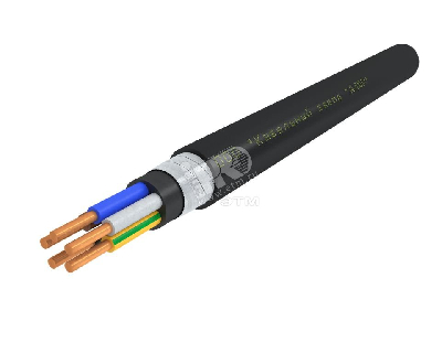 Кабель силовой ВБШвнг(А)-LS 5х4 (N.РЕ)-0.66 однопроволочный