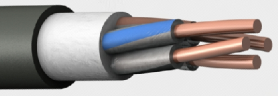 Кабель силовой ППГнг(А)-HF 4х6 ок (N) - 0,66 кВ ТРТС