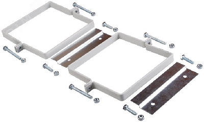 Комплект крепления на столб для корпуса ЩУРн-П