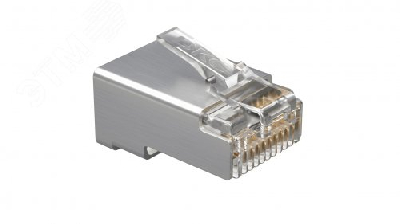 Коннектор RJ-45 CAT5E экранированный