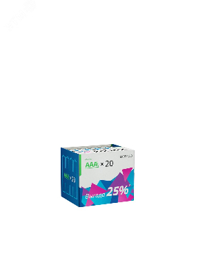 Элемент питания  LR03 (AAA) 1.5V Alkaline 20BOX Космос