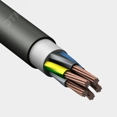 Кабель силовой ППГнг(А)-HF 5х25-1