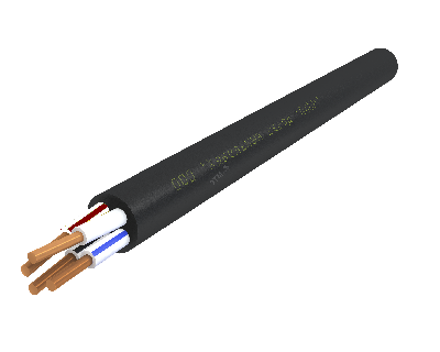 Кабель силовой ВВГнг(А)-LS 4х4 (N)-0.660 однопроволочный